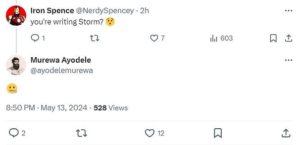 Is Murewa Ayodele The New Marvel Comics Writer For X-Men's Storm?