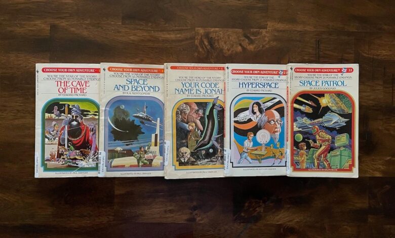 Revisiting Some Classic Choose Your Own Adventure Books